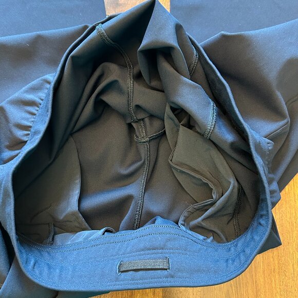 Lululemon Women's Swift Mid-Rise Wide-Leg Pant Navy Blue Size Medium - Picture 5 of 16